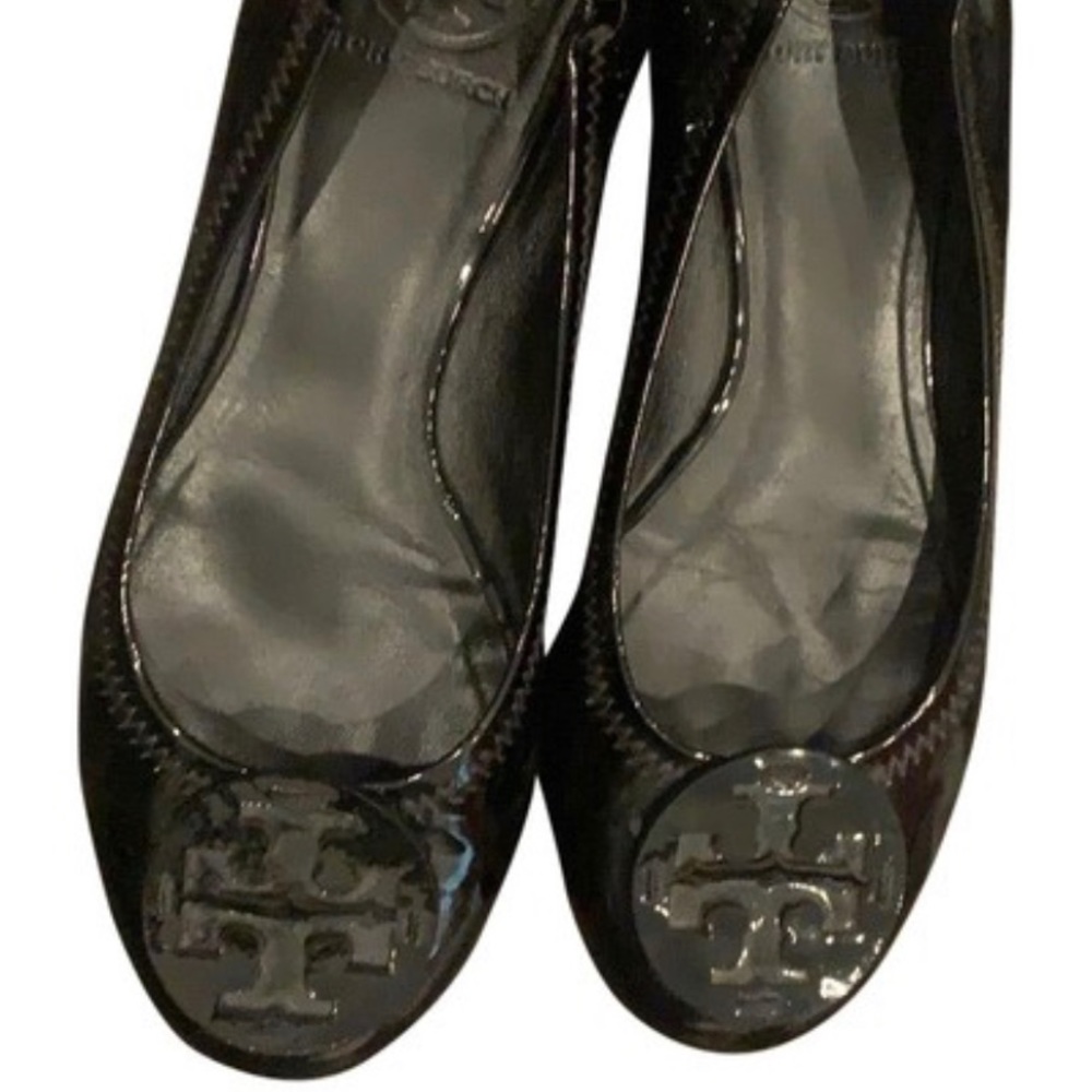 Tory Burch patent leather ballet flats